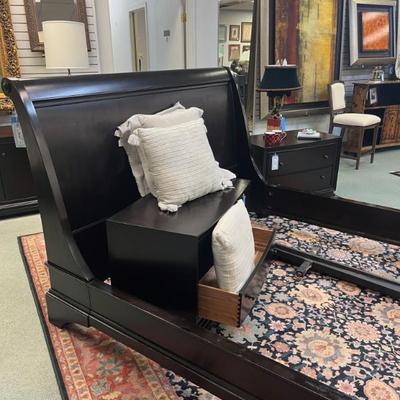 Sale Photo Thumbnail #181: Restoration hardware king size bed, dresser, night stands