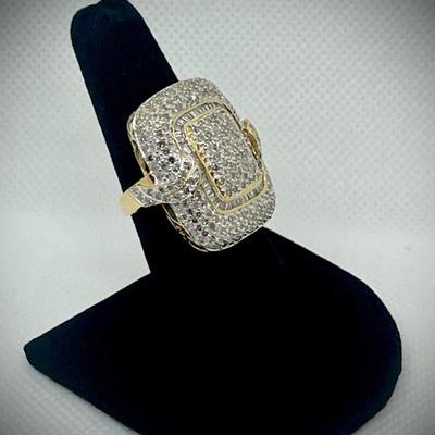 14k 14.88gr, "I" quality diamond ring $2800.00