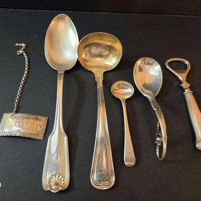 Various Sterling Silver Utensils