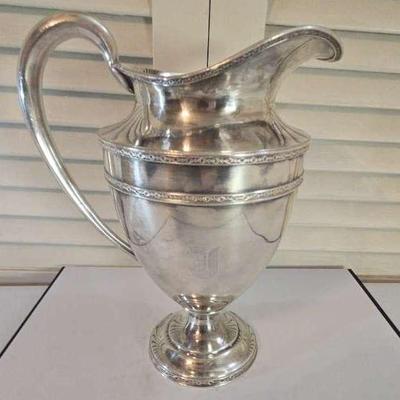 Wilcox Sterling Silver Water Pitcher