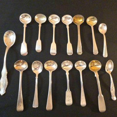 Assorted Sterling Silver spoons