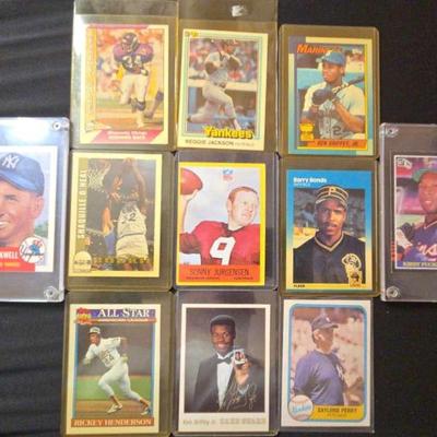 Sports stars cards