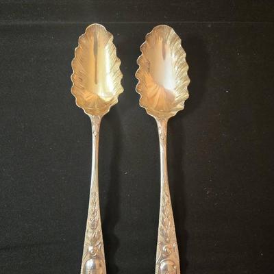 Sterling Silver Berry Spoons