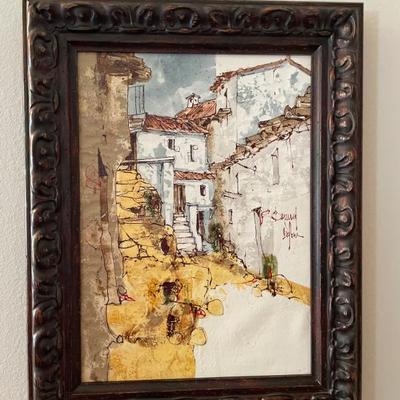 Sale Photo Thumbnail #64: Original Spanish Painting
