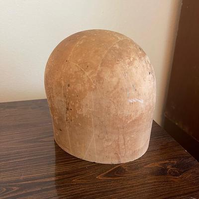 Antique Wood Hat Form