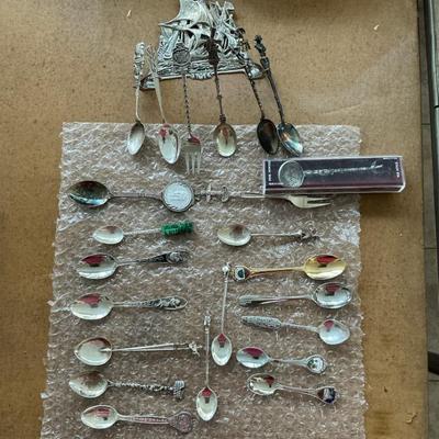 Collectible Sugar Spoons - Some Sterling 