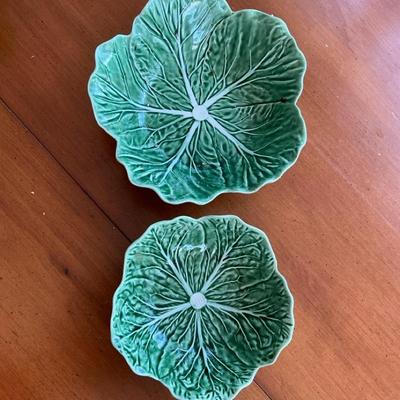 Bordallo Cabbage Leaf Serving Bowls 