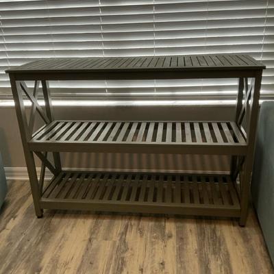 Wood Open Shelving Bookcase