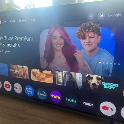 65" TCL Smart TV With Google TV Model 65S450G