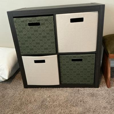 4-Cubby Storage Cube
