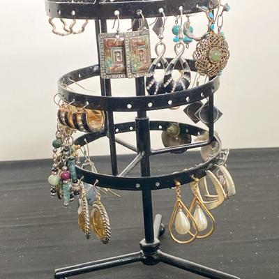Earrings W/ Stand 