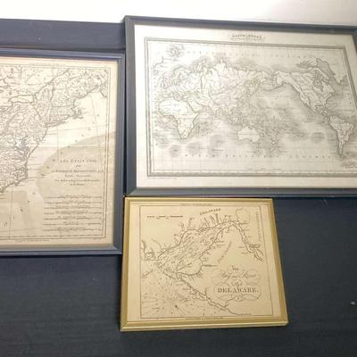 Framed - Maps 