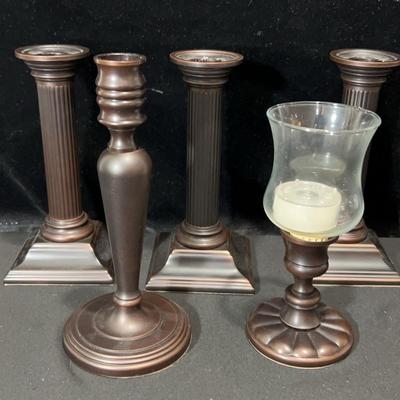Baldwin Brass Candle Holders