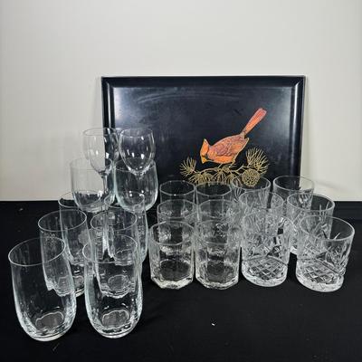 Glassware - Water Whiskey And Wine