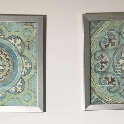 Framed Metal Wall Art