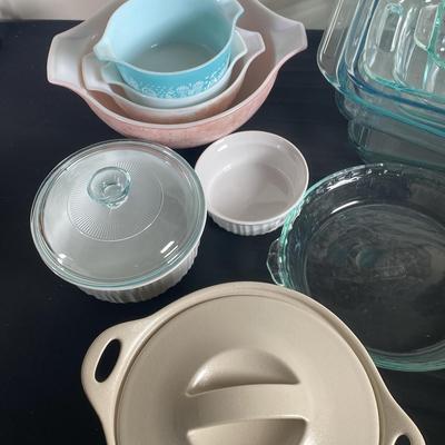 Pyrex and Corningware 