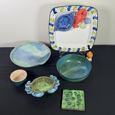 Beach Kitchen Dishes 