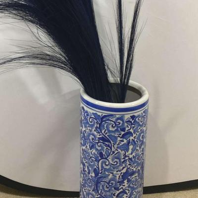Porcelain Cylinder Vase 