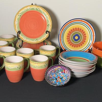 Pfaltzgraff And Royal Norfolk Plates, Mugs, And Bowls