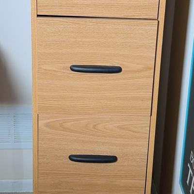 Wood Style File Cabinet