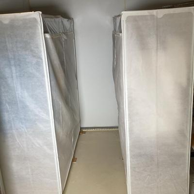 2 Clothing Racks 