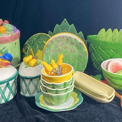 Ceramic Fruits and Vegetables