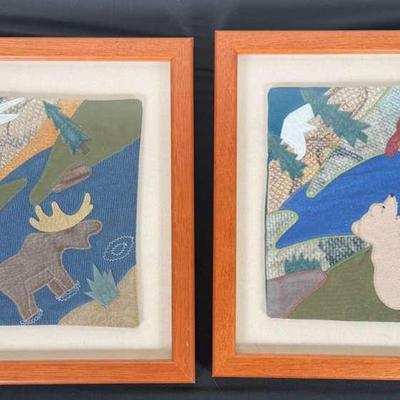 Framed Textile Art