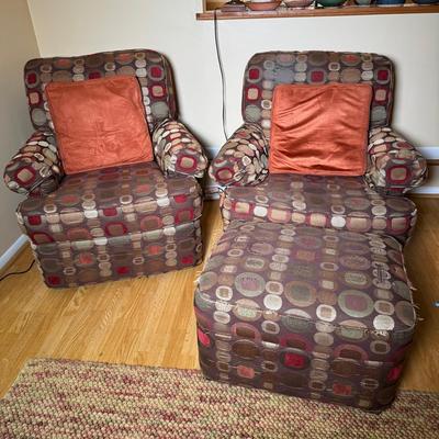 Swivel Arm Chairs