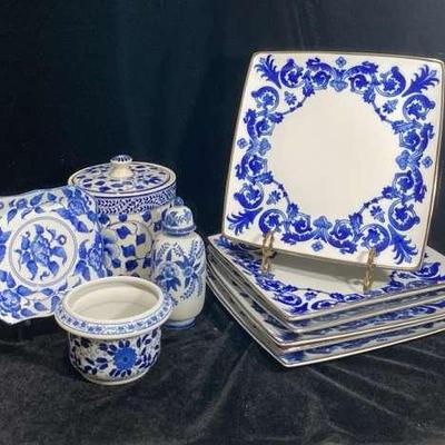 Blue And White 