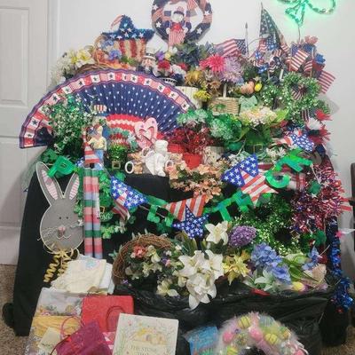 St. Patrick's Day, Independance Day & Easter Holiday Decor Collection