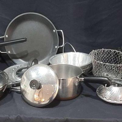 Stainless Steel Cookware & Steamer Collection