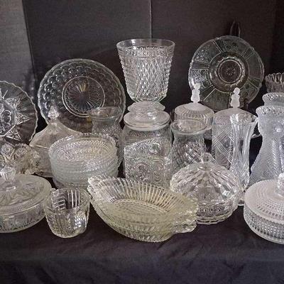 Vintage Fostoria for Avon, Cristal d’Arques France & Pressed Glass Collection