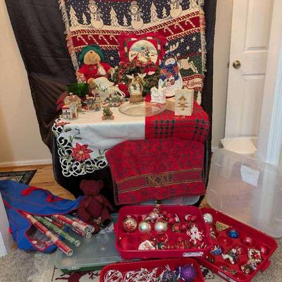 Christmas Ornaments, Towels, "Vintage Village", Paddington & More