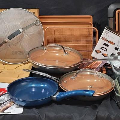 Gourmet Cookware & Kitchen Essentials Featuring Sierra Carving Board