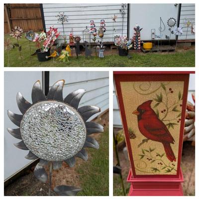 Colorful Outdoor Garden Decor Collection