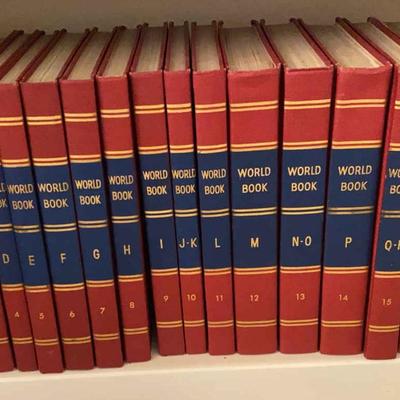 1960 World Book Encyclopedia Set – 19 Volumes