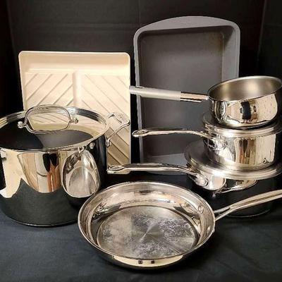 Cuisinart Stainless Steel Cookware and Bakeware Collection