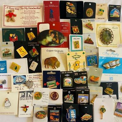 NIP Souvenir Pin Collection 