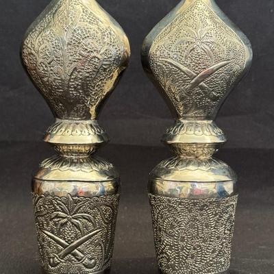Pewter Ink Stamps With Camel, Saudia Arabia 