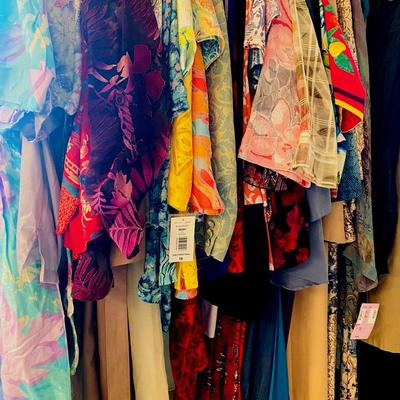 Rack Full Of Modern & Vintage 