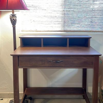 Student Desk And Lamp 