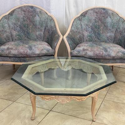 Wieman, Bassett Chairs & Coffee Table 
