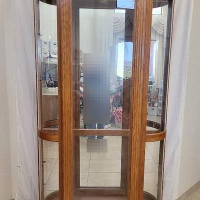 Pulaski Lighted Curio Cabinet 