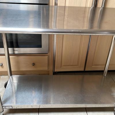 Trinity Stainless Rolling Table 