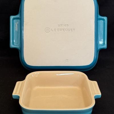 Le Creuset Caribbean Blue Heritage Dishes 
