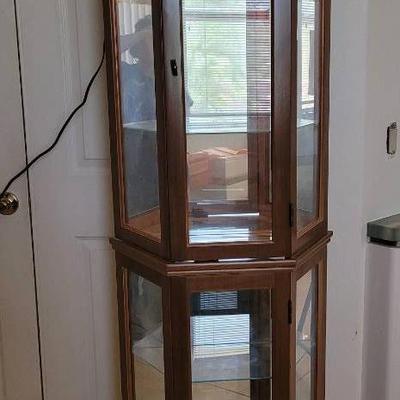 Pulaski Lighted Curio Cabinet #1