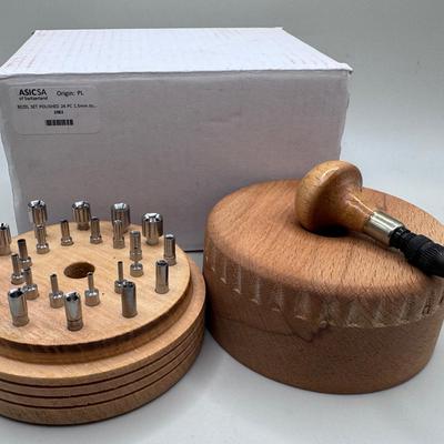 Jewelers Stone Setting Bezel Punch Set -NIB 