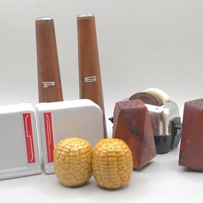 Vintage Salt And Pepper Times Five