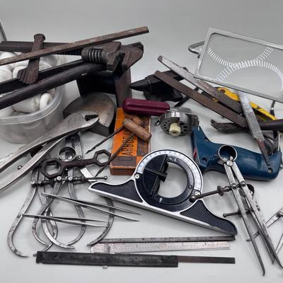 Vintage Tools Featuring L.S. Starrett, Stanley And More
