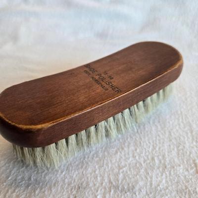 Vintage 100% Horse Hair Shoe Brush